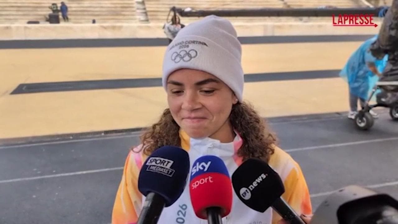 Milano-Cortina 2026, Paolini: "Spero che la torcia unisca tutta l'Italia con i valori dello sport"