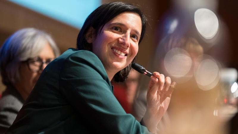 La segretaria del Pd, Elly Schlein