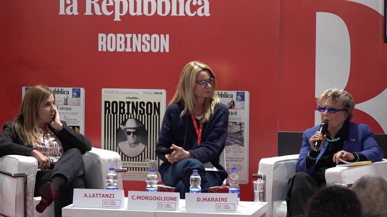 Plpl, Maraini: "Contro i prepotenti come Trump e Netanyahu serve resistenza anche con la cultura"