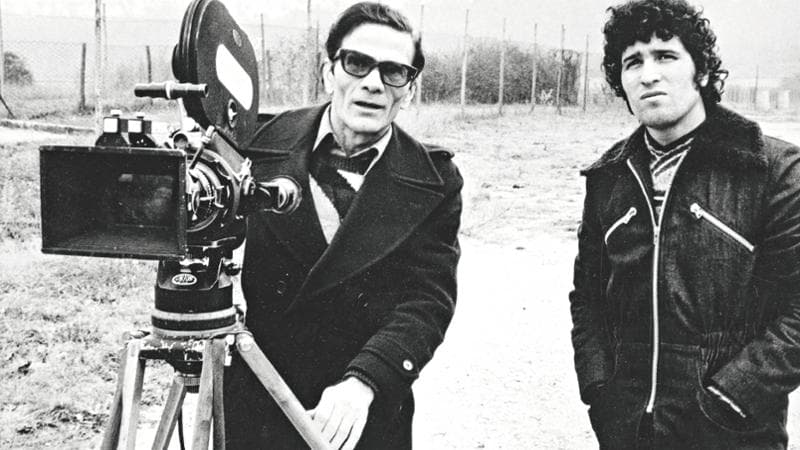 Pier Paolo Pasolini e&nbsp;Ninetto Davoli,
