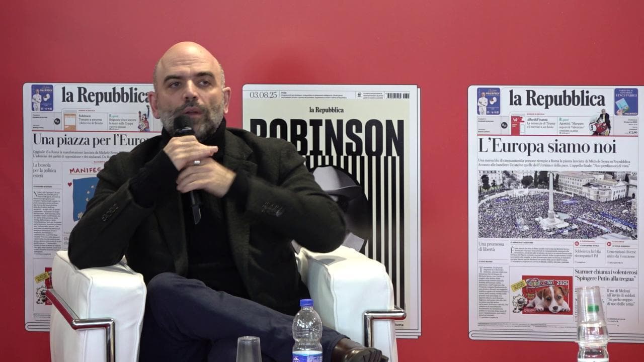 Plpl, Saviano: "I leader di sinistra non vadano ad Atreju, Meloni non critichi un singolo cittadino"
