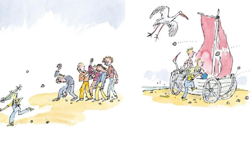Illustrazione di Quentin Blake
