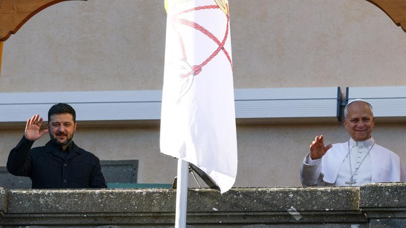 Il Papa riceve Zelensky: “Avanti col dialogo diplomatico per una pace giusta e duratura”