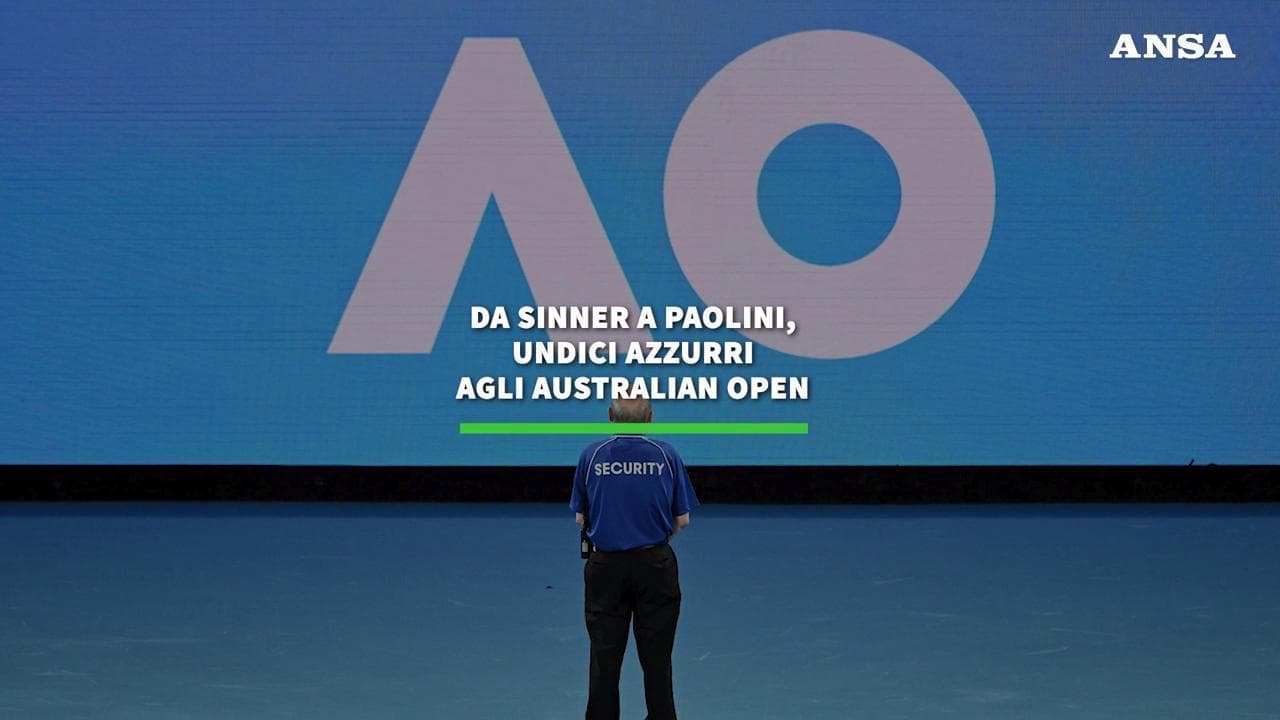 Tennis, Australian Open: da Sinner a Paolini, chi sono gli 11 azzurri in gara
