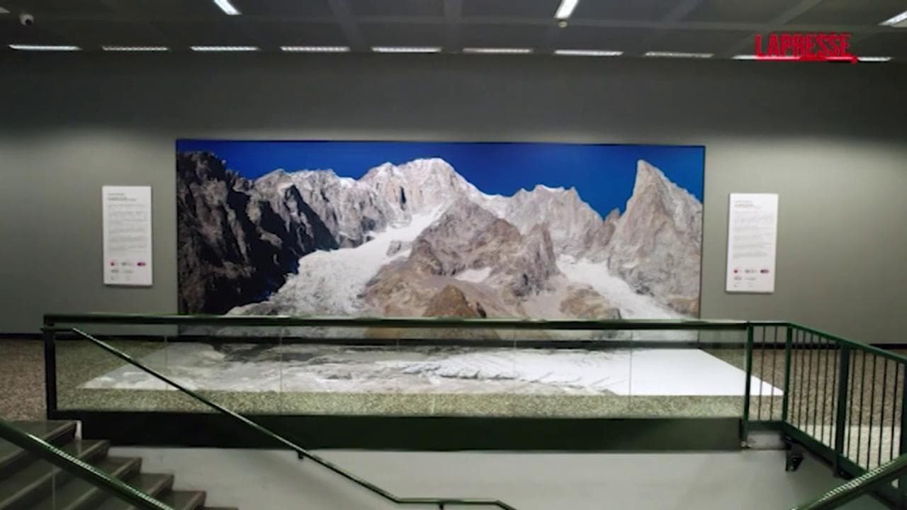 Olimpiadi Milano-Cortina, mostra "White Entropy": la montagna come non l'avete mai vista