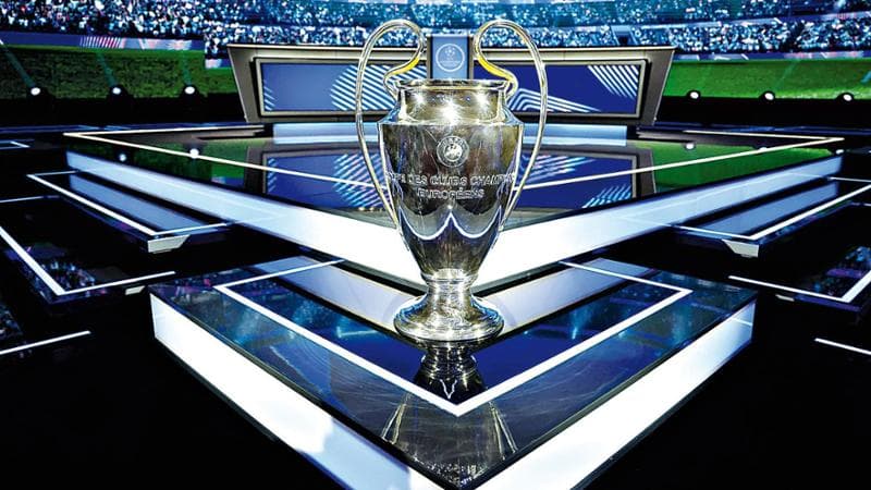 Il trofeo della Champions League
