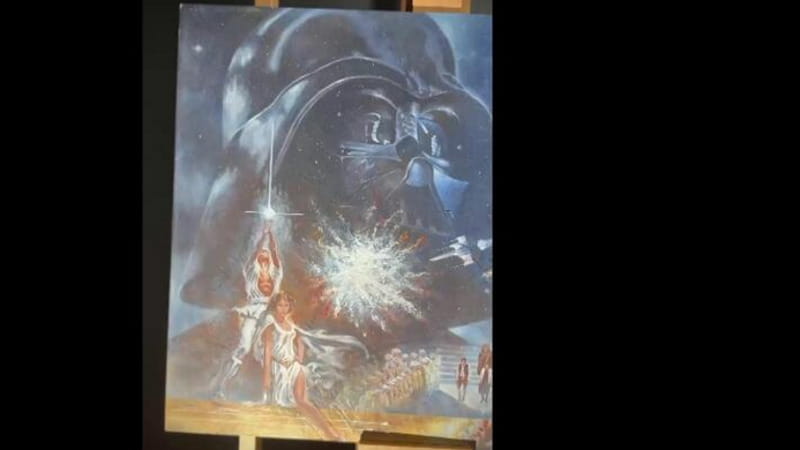 Star Wars, un'asta da record: l'illustrazione originale venduta a