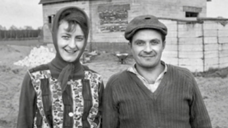 Lorenzo Annese con la moglie Frida