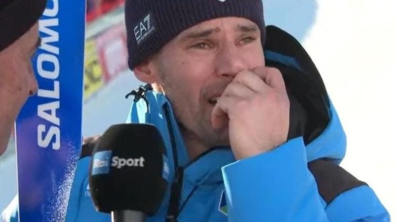 Le lacrime di Luca De Alprandini