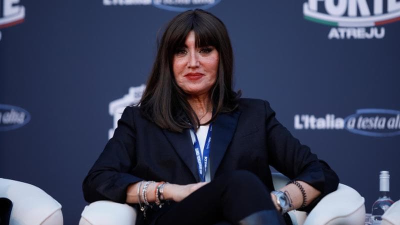 Roma, 11 dicembre: la ministra dell'Università Anna Maria Bernini ad Atreju