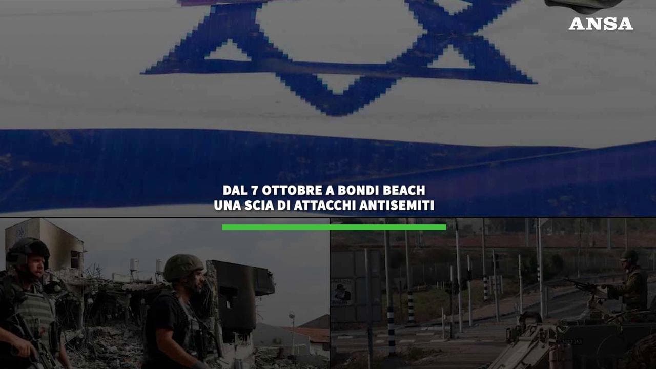 Dal 7 ottobre a Bondi Beach: la scia impressionante di attacchi antisemiti