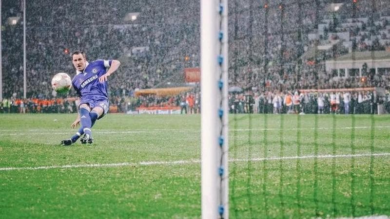 Il rigore sbagliato da Terry
