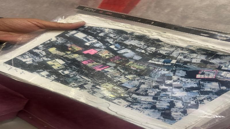 Le case evidenziate sono quelle soggette a ordine di sfratto
