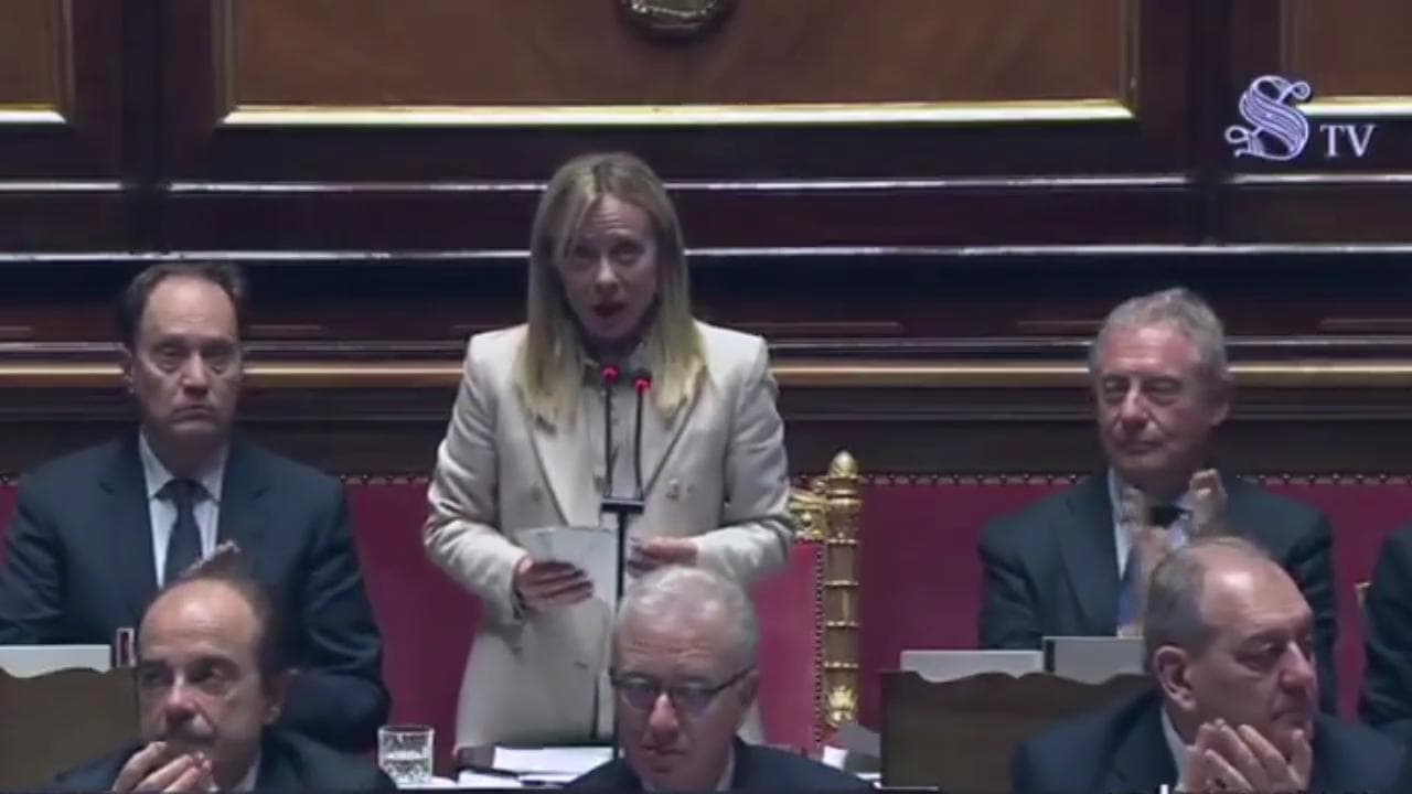 Senato, Meloni chiama l'applauso per l'assoluzione di Salvini al processo Open Arms