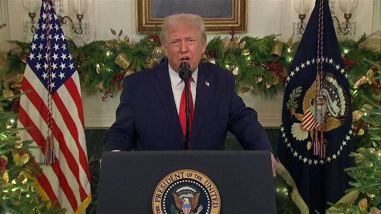 Trump, il discorso agli americani: "Ho ereditato un disastro, ora siamo tornati"