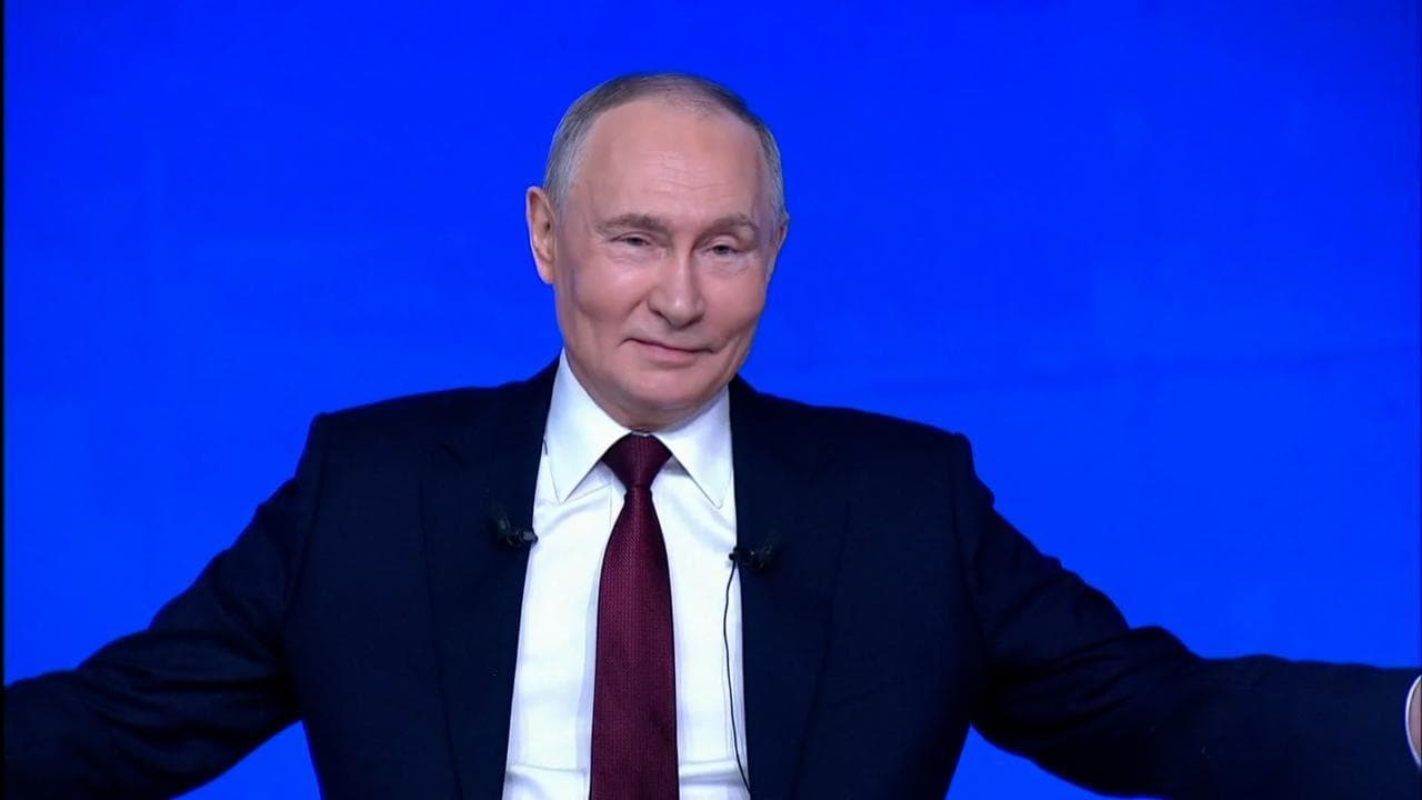 Putin e il video di Zelensky a Kupyansk: "E' un artista molto talentuoso"