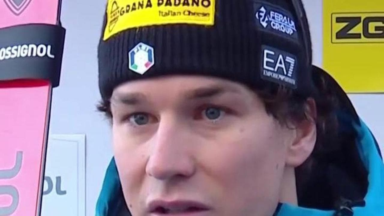 Giovanni Franzoni dedica il podio nel superG in Val Gardena a Matteo Franzoso, morto in Cile