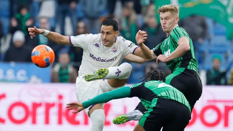 Mandragora in azione con la maglia della Fiorentina