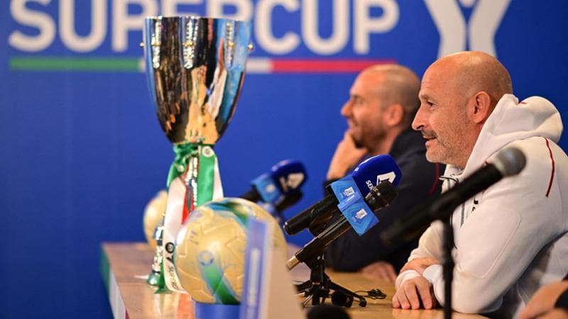 Italiano e De Silvestri in conferenza stampa