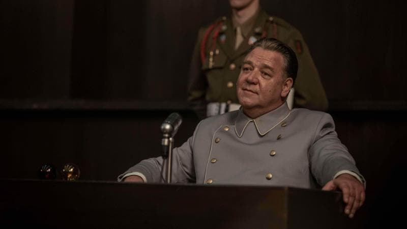 Russell Crowe, il mostro seducente del processo di Norimberga