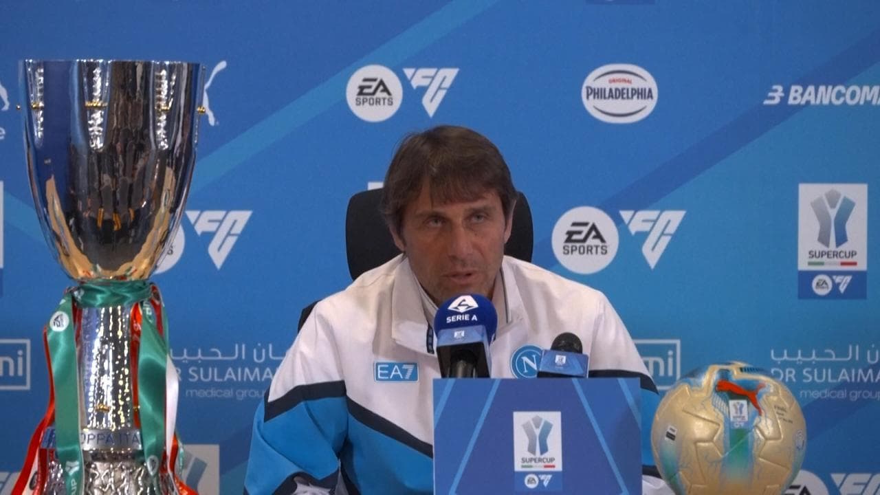 Napoli-Bologna, Conte: "Una finale porta energia ed entusiasmo". Poi gli elogi a Italiano