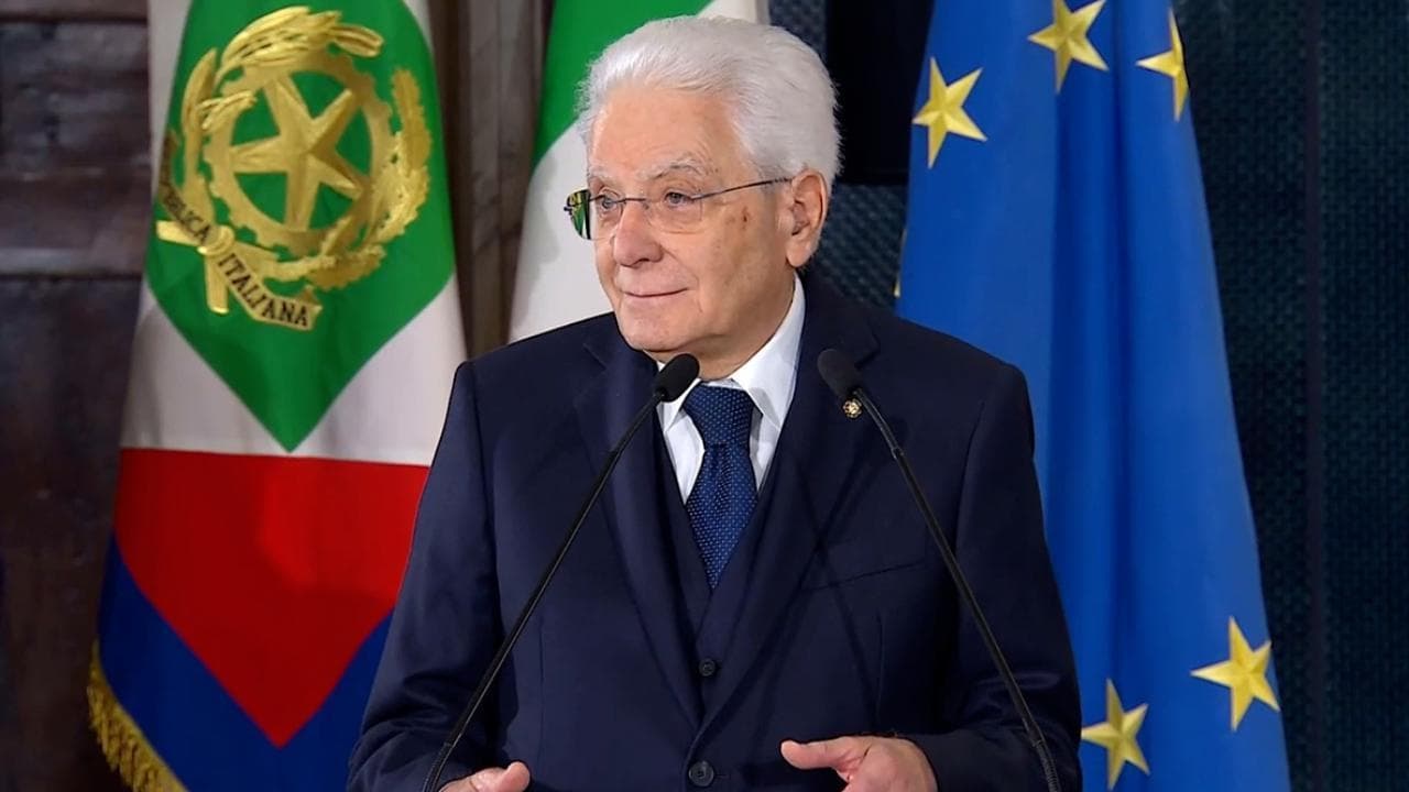 Mattarella: "Con Milano Cortina l'Italia al centro del mondo non solo sportivo"