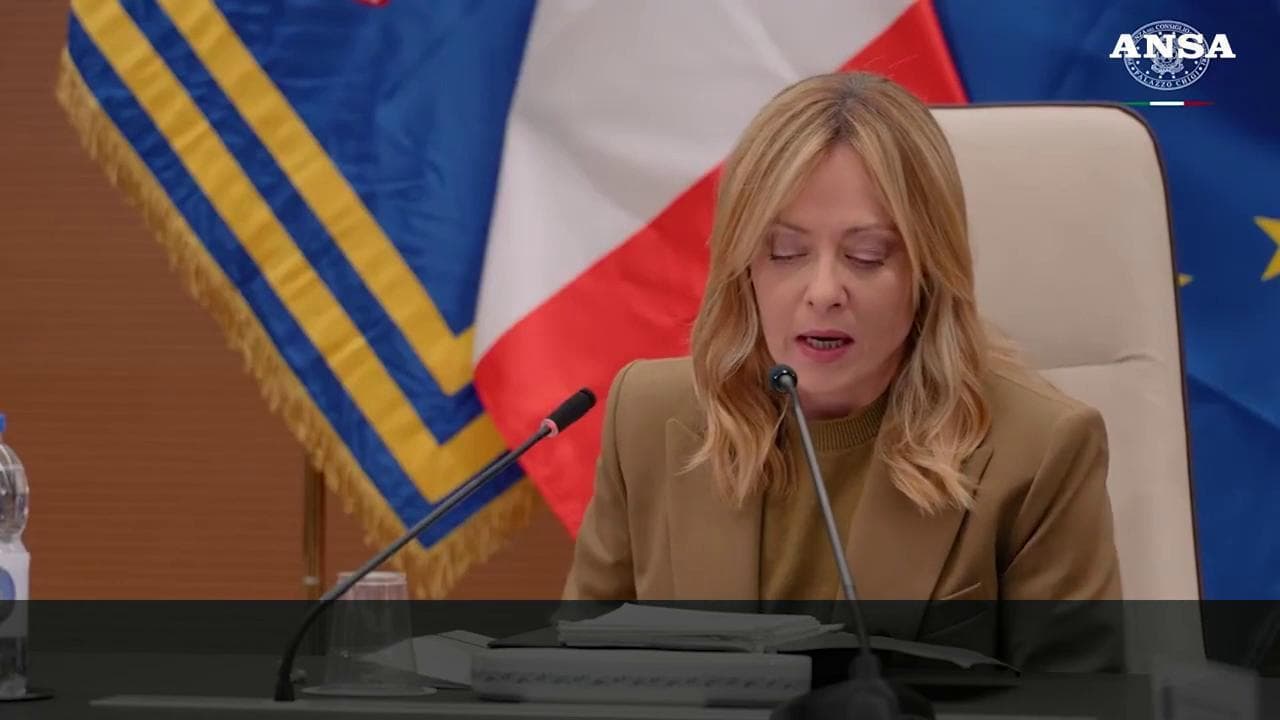 Meloni: "La forza degli eserciti è lo strumento più efficace contro le guerre"