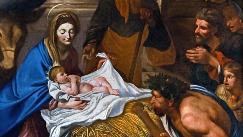 Adorazione dei pastori di Giovanni Benedetto Castiglione detto il Grechetto,&nbsp;1645, Chiesa di San Luca, Genova
