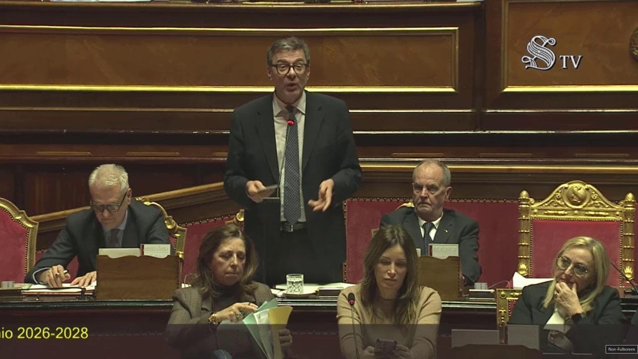 Senato, Giorgetti: "Questa manovra passerà alla storia? Non credo. Ma abbiamo fatto cose buone"