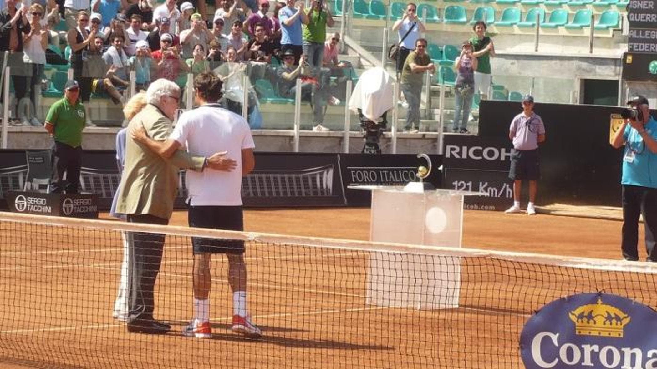 Federer'den Pietrangeli'nin çocuklarına mektup: “Sadece İtalya'nın değil, tenisin sembolü”