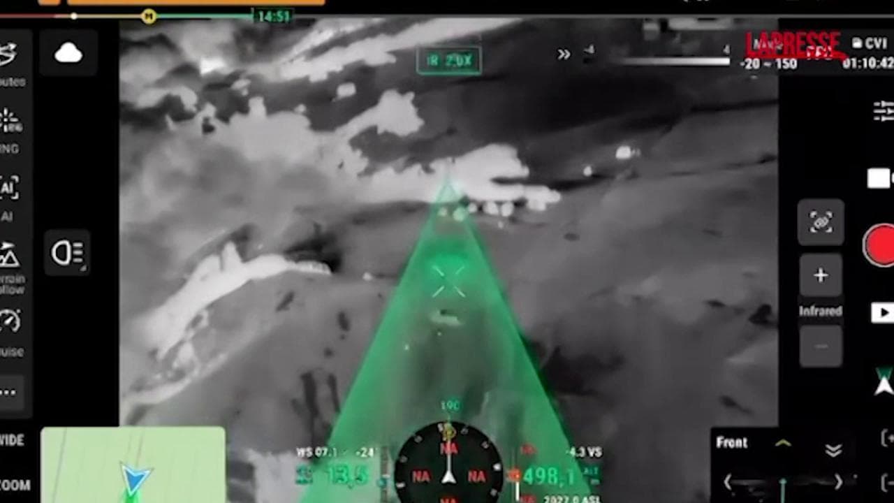Monti Sibillini, due alpinisti i difficoltà individuati usando un drone: le immagini in notturna