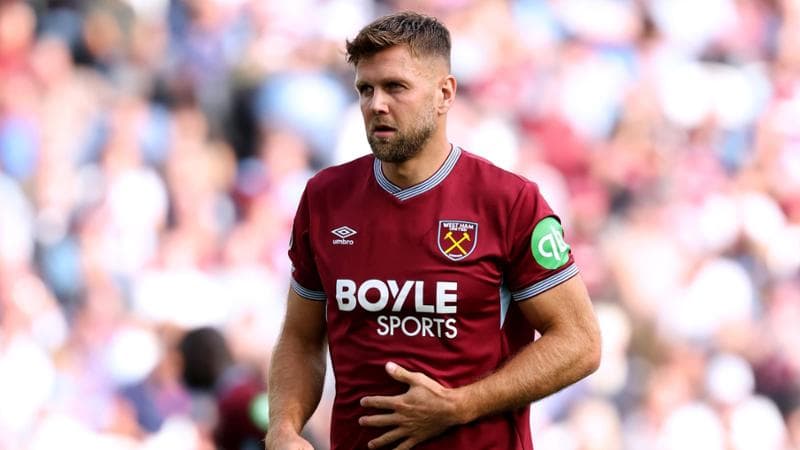 Niclas Fullkrug con la maglia del West Ham