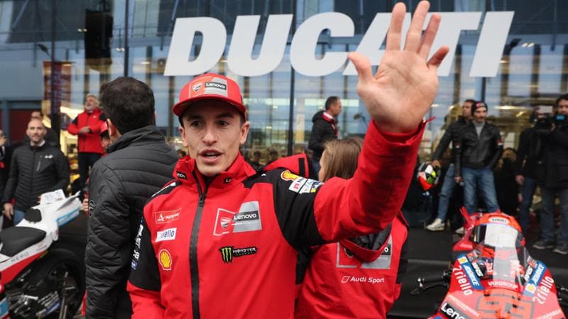 Il campione del mondo Marc Marquez