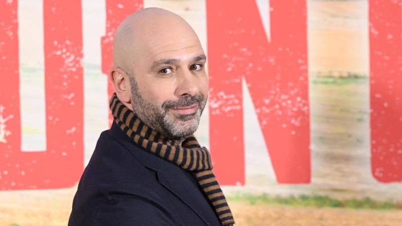 Roma, 22 dicembre: Checco Zalone alla presentazione del film "Buen Camino"