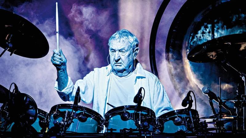 MILAN, ITALY - JULY 18: Nick Mason of Pink Floyd performs with superband Saucerful Of Secrets at Teatro Arcimboldi on July 18, 2024 in Milan, Italy. (Photo by Sergione Infuso/Corbis via Getty Images)