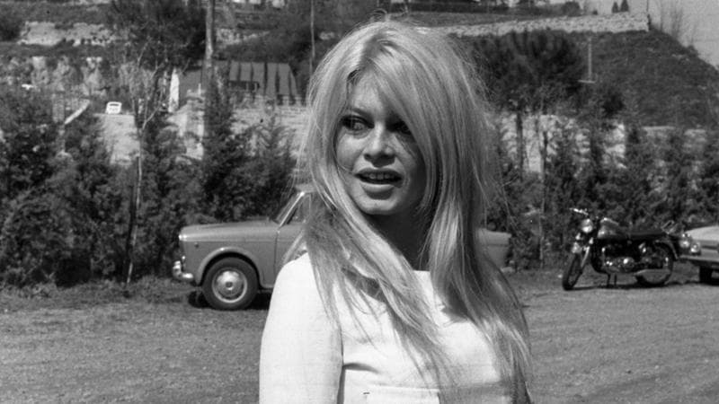 Brigitte Bardot a Roma nel 1967
