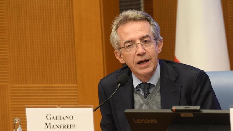 Il sindaco di Napoli, Gaetano Manfredi