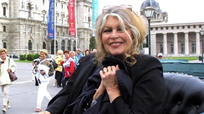 Brigitte Bardot in una delle sue foto più recenti