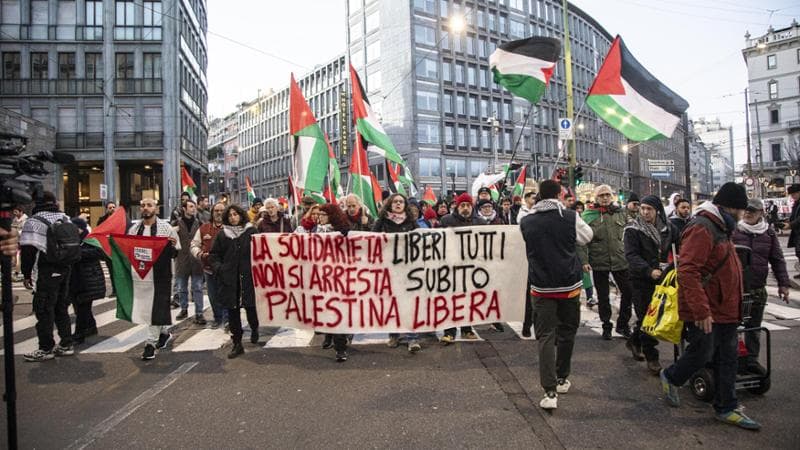 Milano, 27 dicembre: un corteo per Mohammad Hannoun e le altre persone arrestate