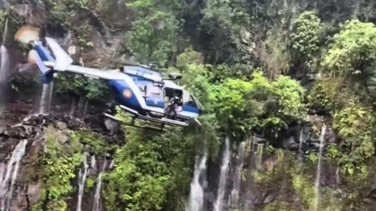Salvataggio spettacolare a La Réunion: 16enne recuperata dall'elicottero alla Cascata Langevin