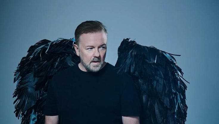 “Mortality”, Ricky Gervais e la scorrettezza come atto comico