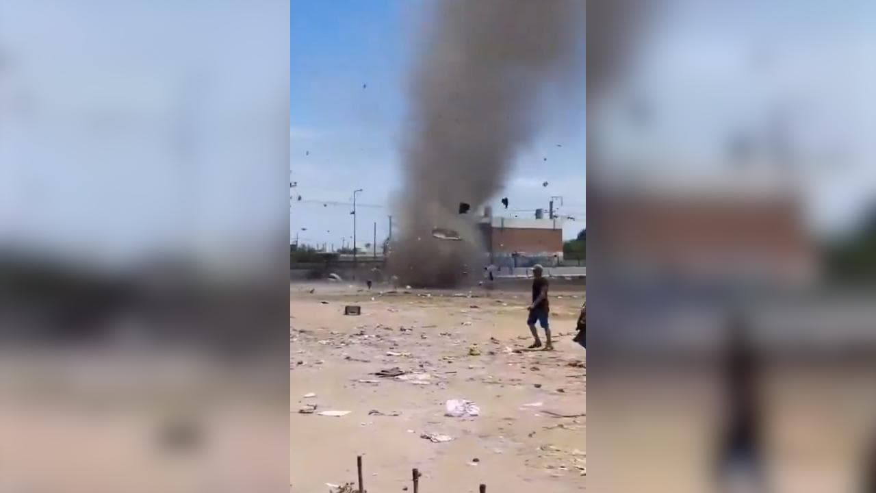 Buenos Aires: paura in strada per l'inaspettato "diavolo di sabbia"