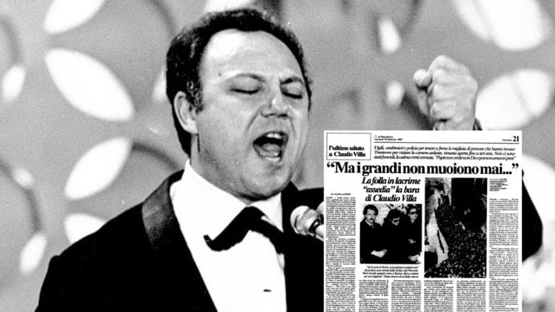 Claudio Villa, 100 anni del “reuccio”, la voce che ha fatto cantare l’Italia intera