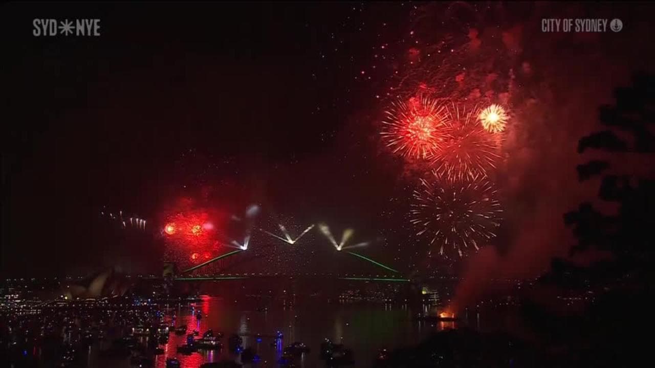 Lo show pirotecnico più grande della storia di Sydney lascia tutti senza fiato