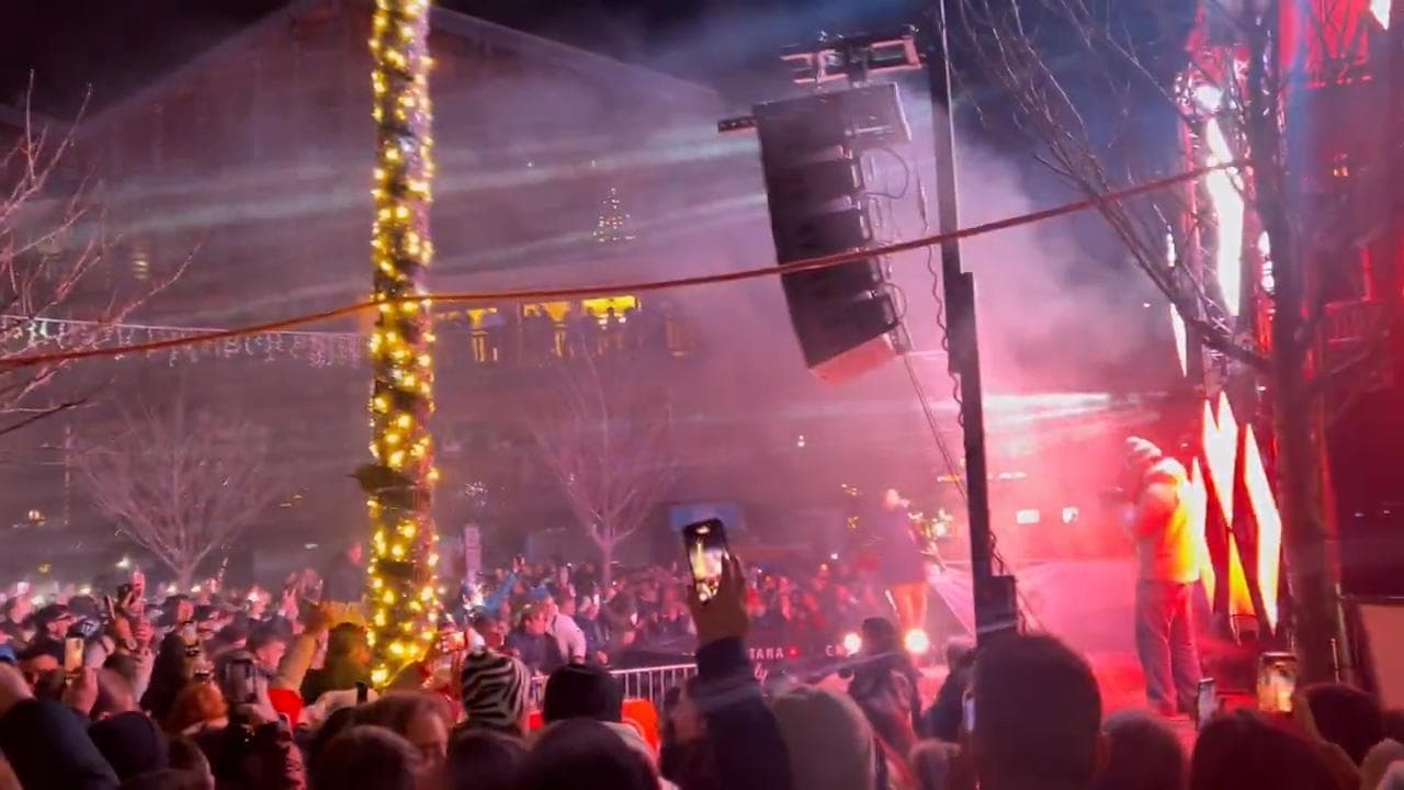 Crans-Montana: fuochi di artificio e balli alla festa in piazza prima della tragedia