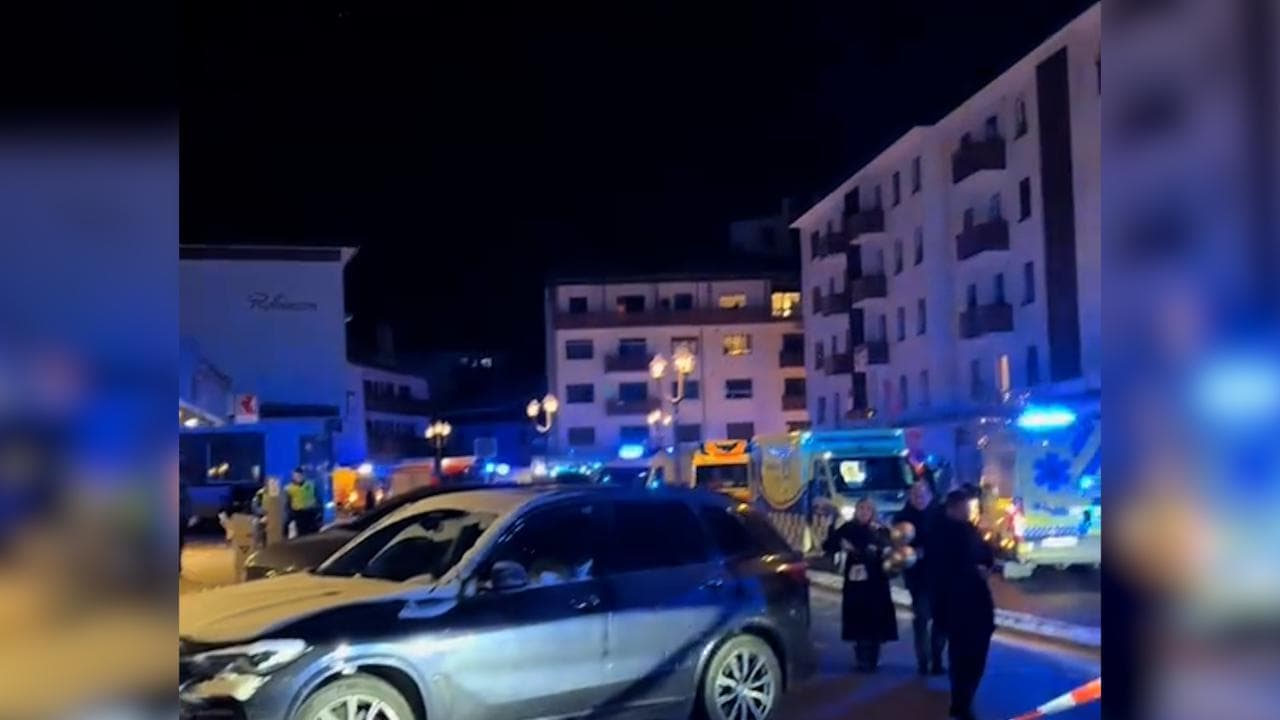Crans-Montana, l'arrivo delle ambulanze e i primi soccorsi dopo lo scoppio dell'incendio