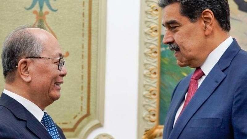 L'incontro di venerd&igrave; tra Maduro e Xiaoqi
