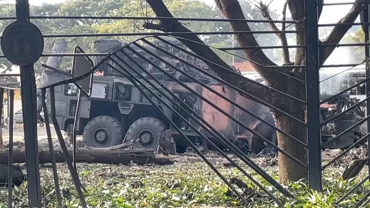 Venezuela: la base aerea di Caracas distrutta dal blitz aereo statunitense
