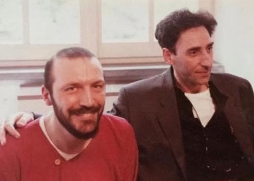 Juri Camisasca con Franco Battiato