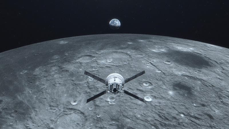 Illustrazione della missione Artemis